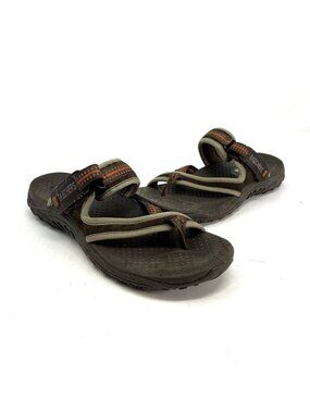 Skechers Sandals Womens 6 Reggae Rasta Roots Brown Sport Outdoor Hiking Active